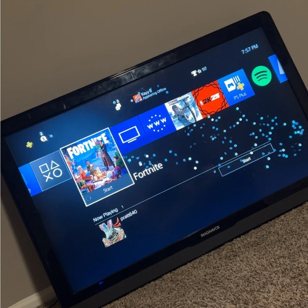 Sony Black Playstation Pro Console with Controller